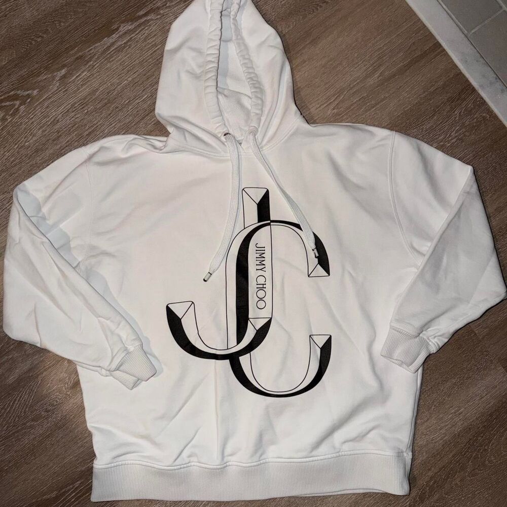 Jimmy Choo Logo Hoodie